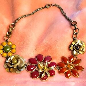 Unbranded  flower multicolor necklace